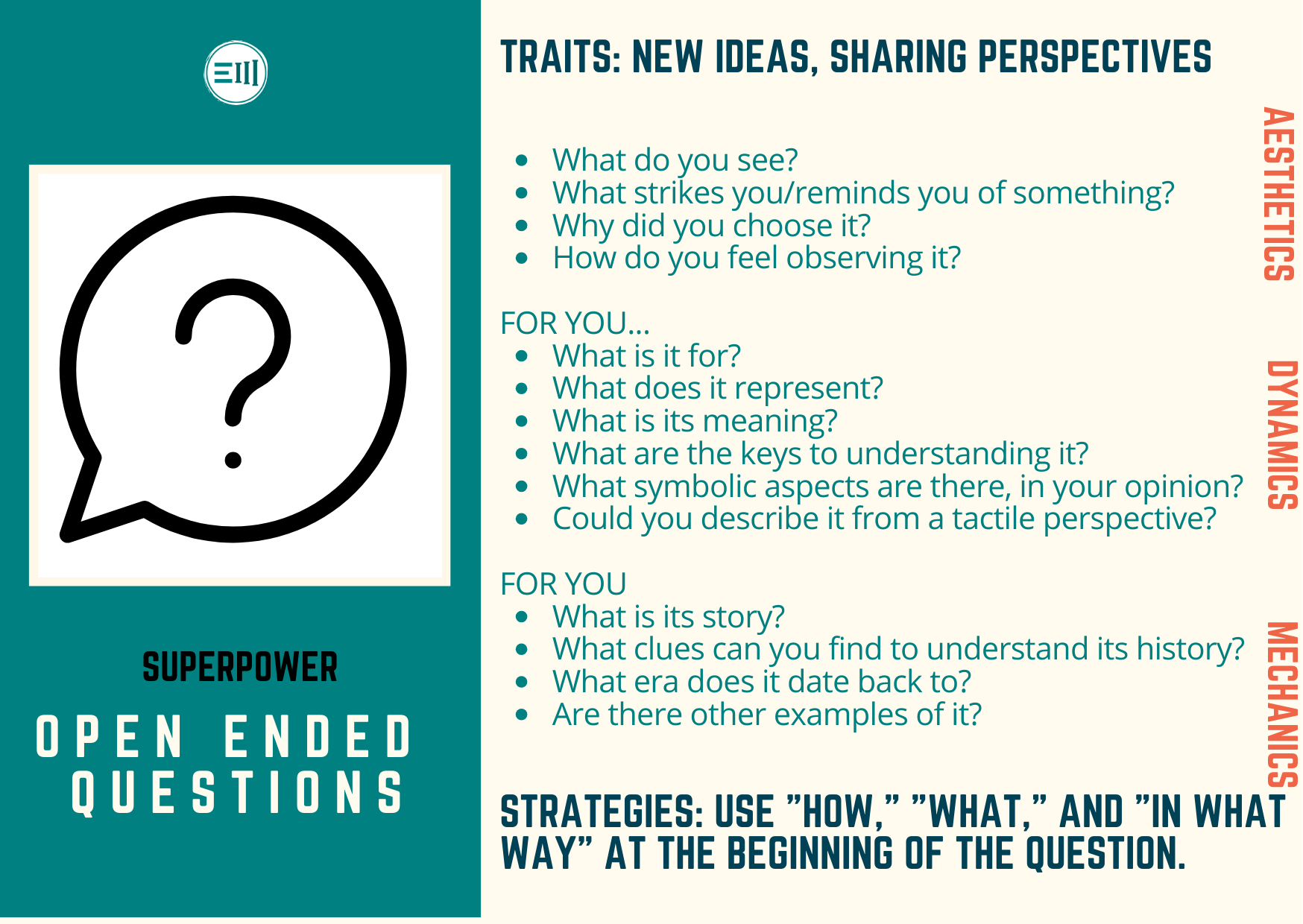 goal card open ended questions sent to the participants